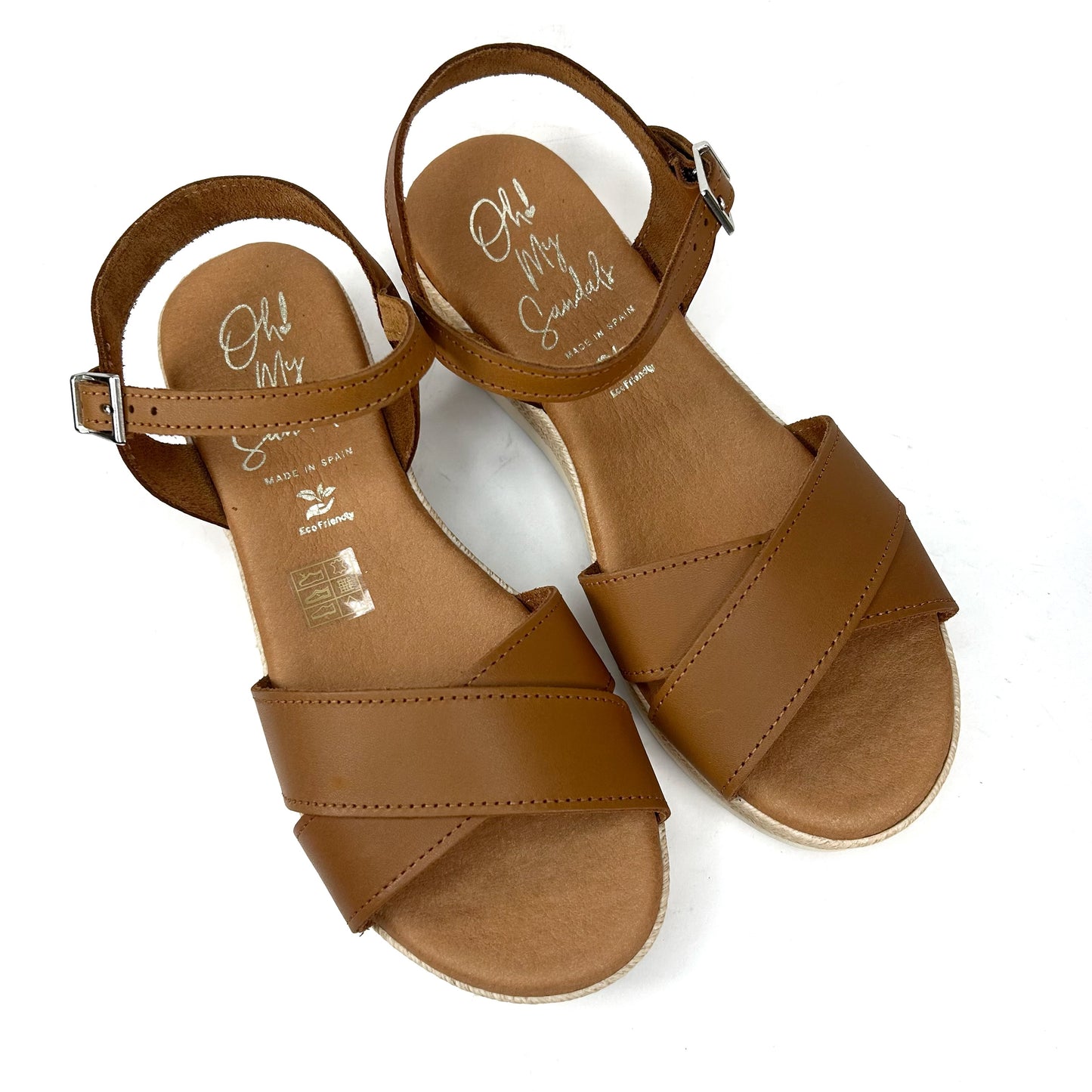 SANDALIA MUJER CUERO 6032