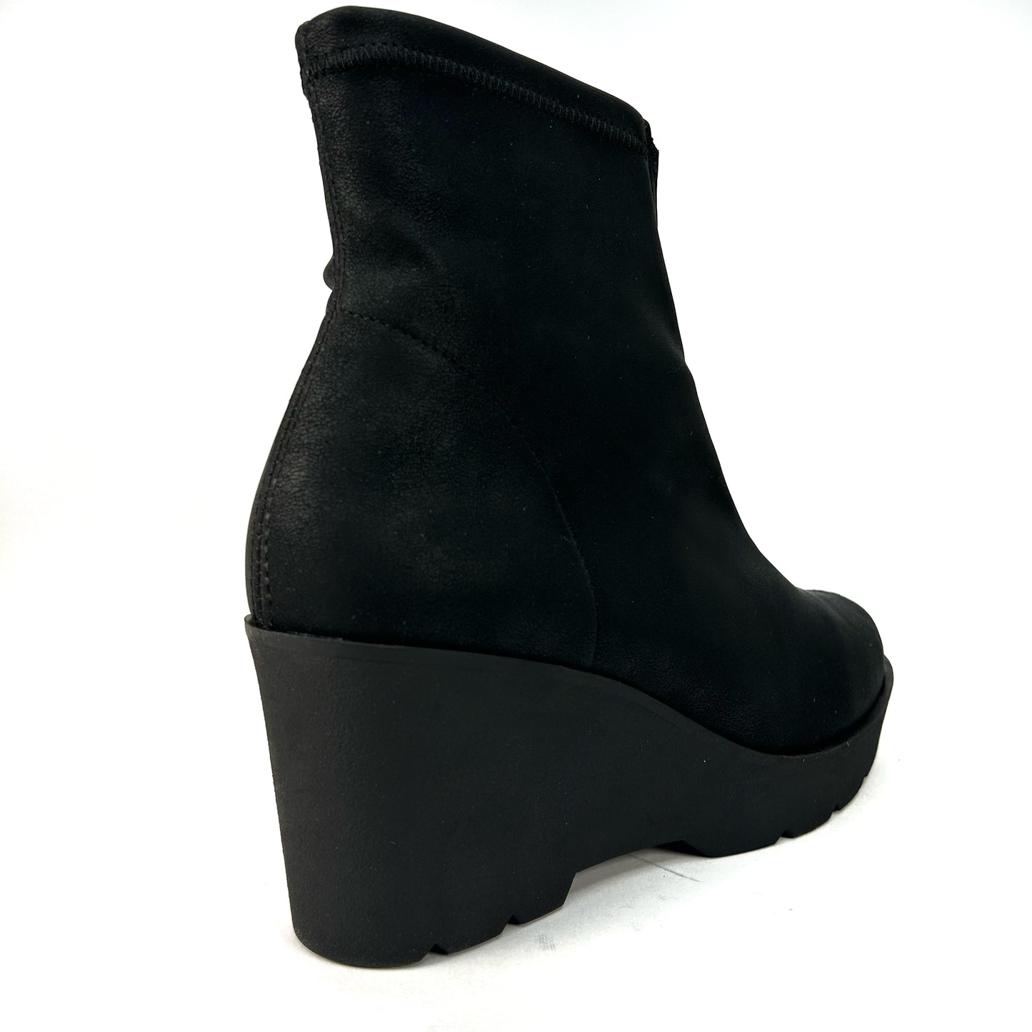 BOTÍN MUJER CUÑA ROWENA NEGRO B2506