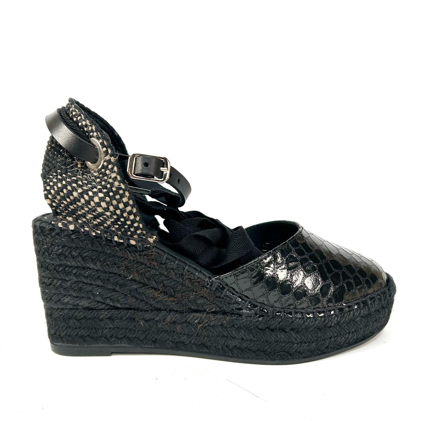 ALPARGATAS MUJER NEGRO A761