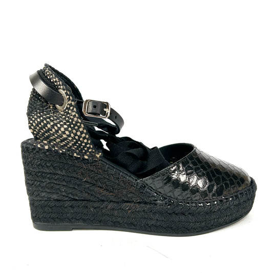 ALPARGATAS MUJER NEGRO A761
