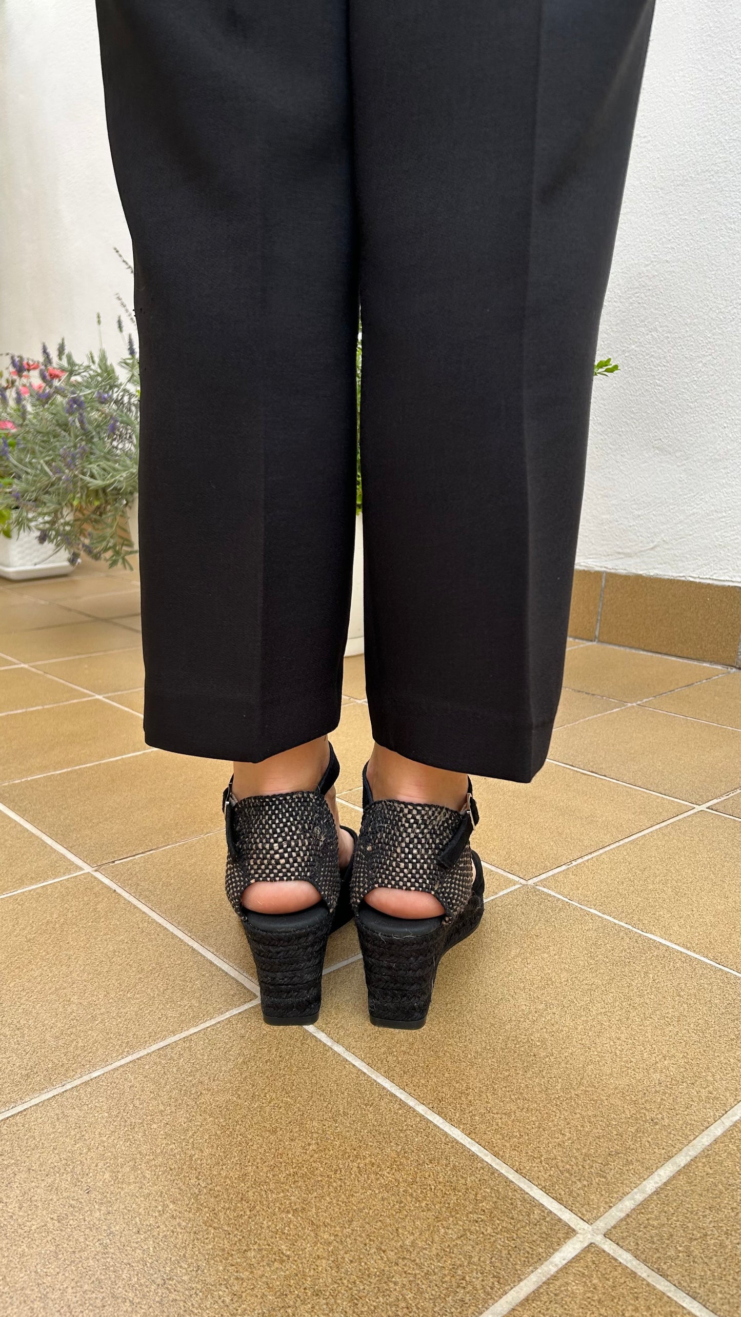 ALPARGATAS MUJER NEGRO A872