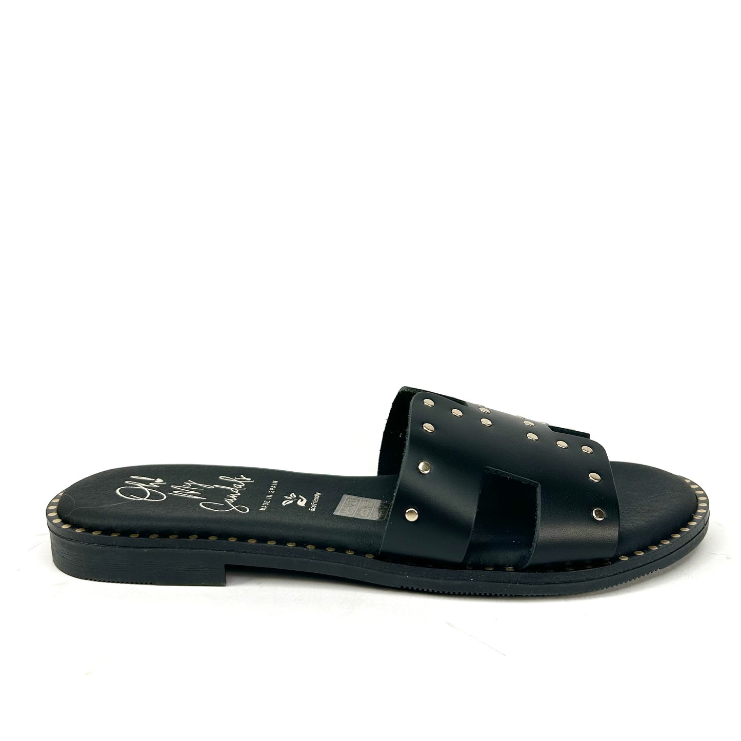 SANDALIA MUJER NEGRA 5840