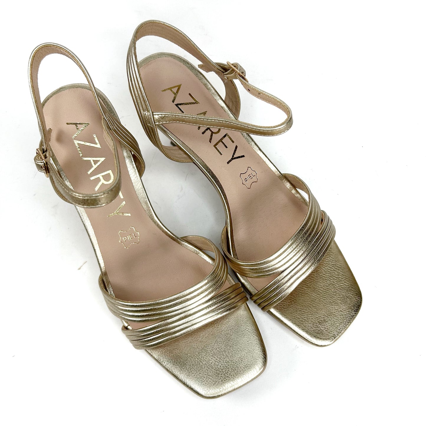 SANDALIA DE MUJER ORO 531K854